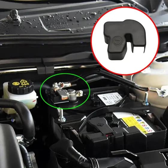 ABS Baterias De Bateria De Carro Eletrodo Negativo Pólo Terminal Capa Para Mazda 2 3 6 CX-5-4 CX5 Axela 2013-2016 2017 2