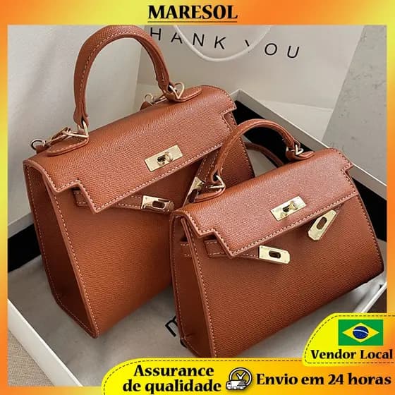 MARESOL Bolsa Pequena Novo Estilo High-End Bolsa Feminina Simples Bolsa de Ombro Moda All-Match Cross-Body Bag