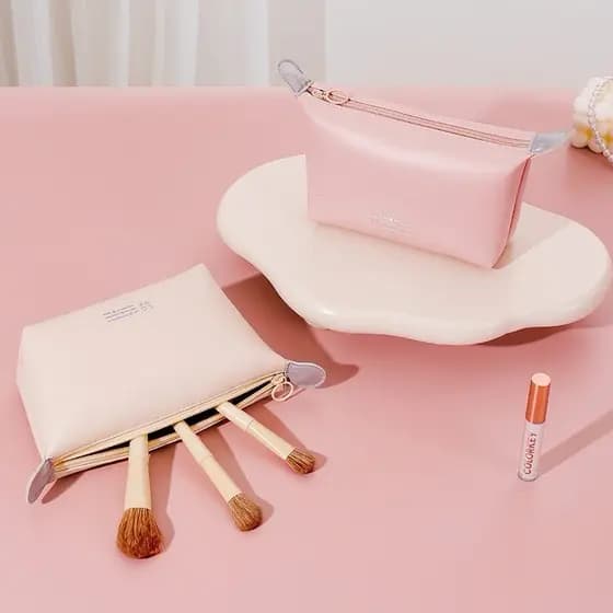 Bolsa Necessaire Organizador Cosmético Maquiagem Feminino Portátil Para Viagem