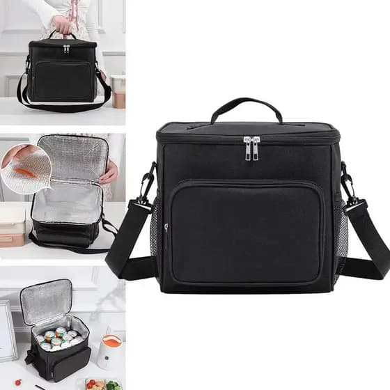 Bolsa Térmica Grande Portatil Marmita Viagem Com Alça