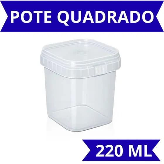 50 Potes com lacre 220ml Bolo no pote Sobremesas e Temperos