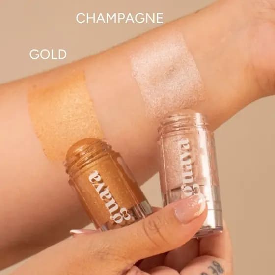 Bastão Iluminador Facial e Corporal com Skincare - Guava