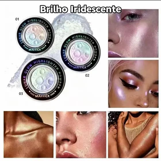 Marcador Que Muda De Cor Iluminando Maquiagem Rosto De Corpo Inteiro De Planeta Polarizado Tridimensional Natural