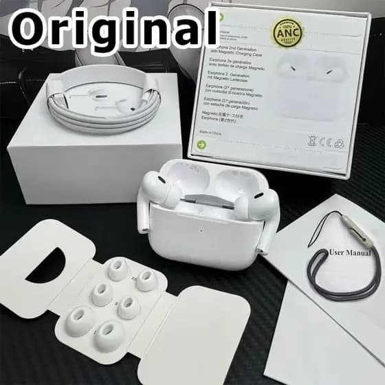 Fone de Ouvido Sem Fio PODSPRO3/5/6 Estereo Com Cancelamento De Ruído Bluetooth Pop-Up para iOS E Android