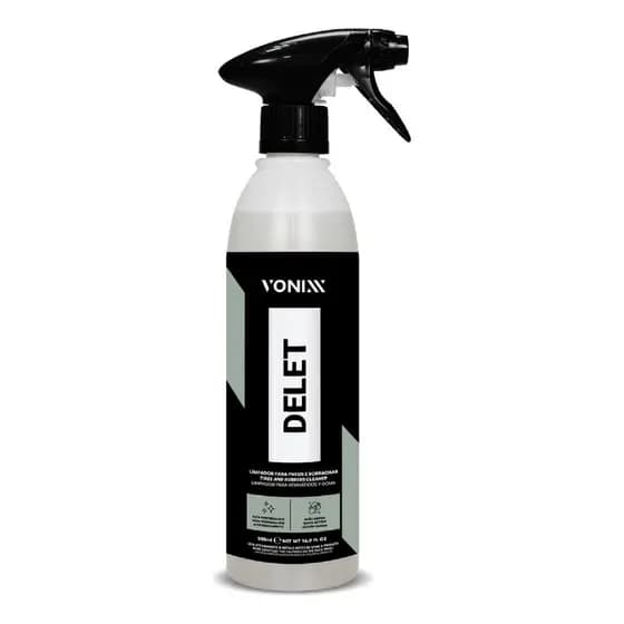 Delet Vonixx Limpador Para Pneus E Borrachas 500ml