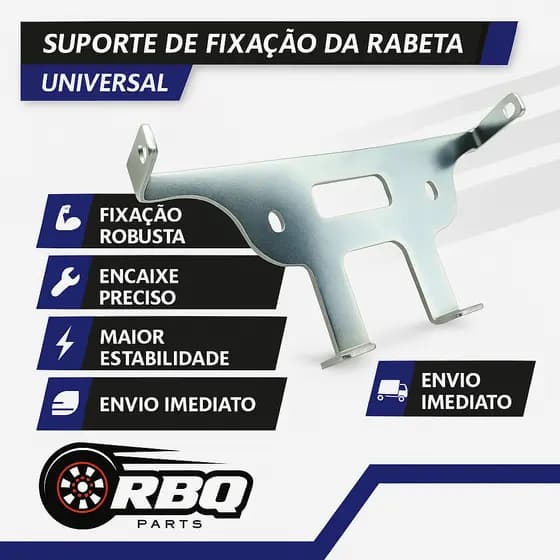 Reforço Rabeta Suporte Fixador Fan Start Titan Cargo 150 160