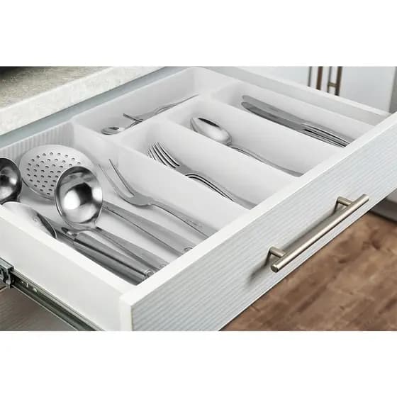 Organizador de Gaveta Porta Talheres Extensível Divisor Utensílios Cozinha