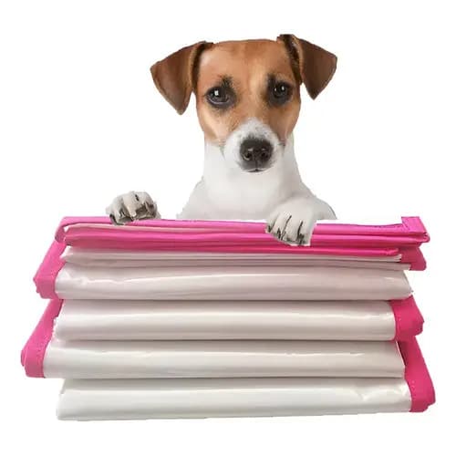 Tapete Higiênico Pet Lavável Rosa 70x50 Impermeável