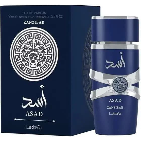 Perfume Arabe Lattafa ZANZIBAR ASAD Feminino 100 Ml