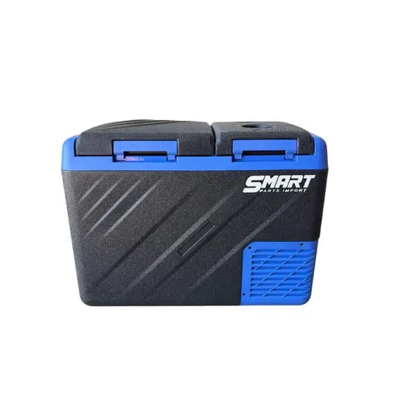 Geladeira Portátil Quadrivolt Preta Smart 2 Portas 35 Litros Caminhão Lancha Barco Camping