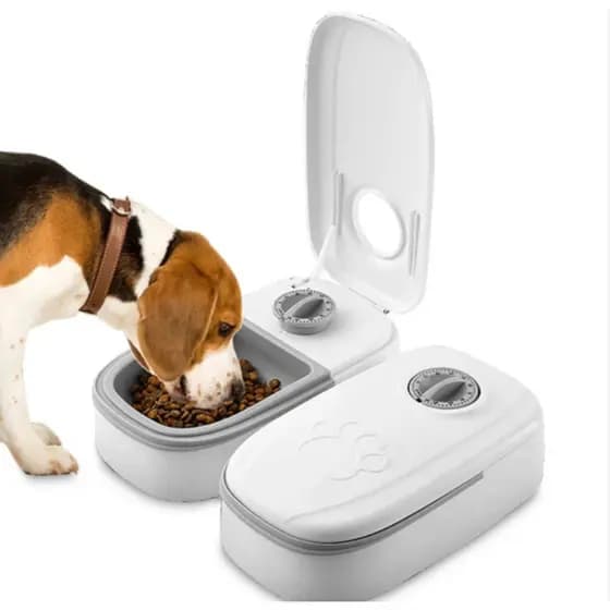 Alimentador de Pets com Temporizador 48h – Comedouro que Abre Sozinho e Garante Refeições Seguras