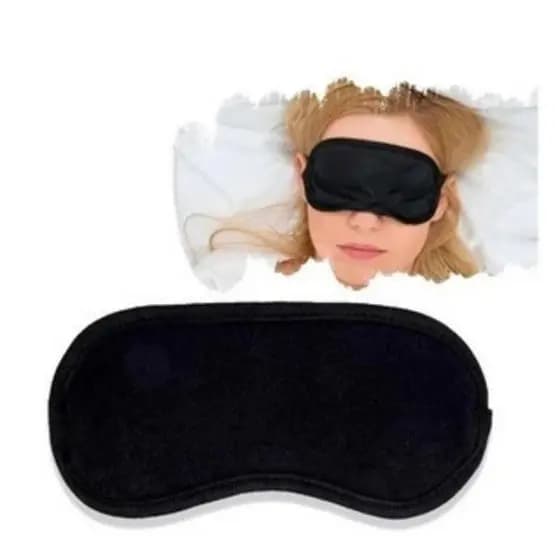 Mascara Tapa Olho Kit Casal Com kit3-12 Dormir Descanso Anti Claridade Máscara para Viagem