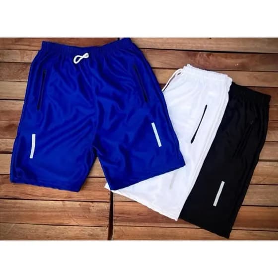 Bermuda Masculina Driy-Fit Esportiva Com Bolso Acadêmia , Esportes , Caminhada