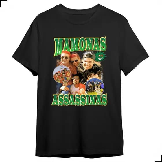 Camiseta Unissex Banda Mamonas Assassinas Pop Rock Comico 100% Algodão