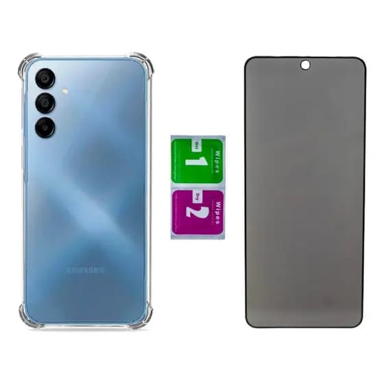 Capinha Reforçada Anti Impacto Galaxy A16 com Película de Privacidade Grátis