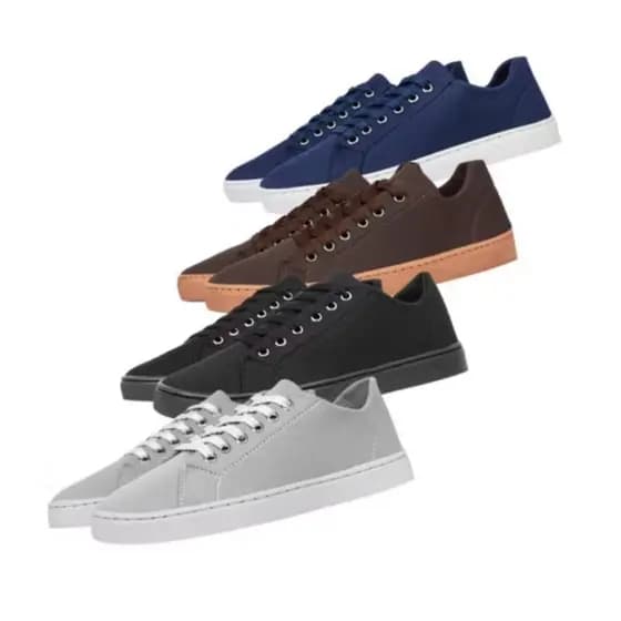 kit 4 pares Tênis Casual Masculino Sapatênis Estiloso Toda Ocasião Na Moda Barato