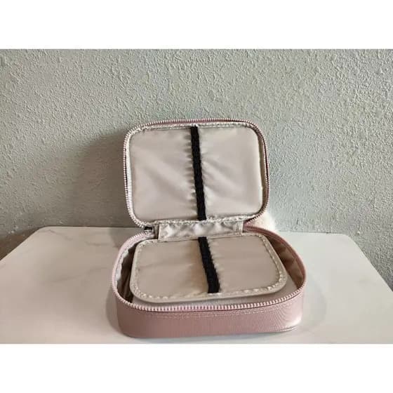Estojo de armazenamento para lápis, bolsa multifuncional de papelaria, estojo de cosméticos