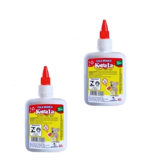 Kit 2 Colas Escolares Koala 40 g