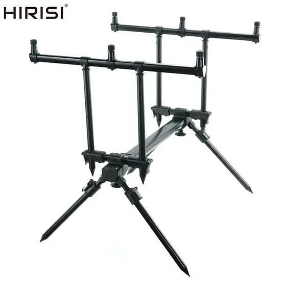 Conjunto de Suporte para Varas de Pesca Hirisi para 3 Varas de Pesca, Suporte para Varas de Pesca 4095, Acessórios de Pe