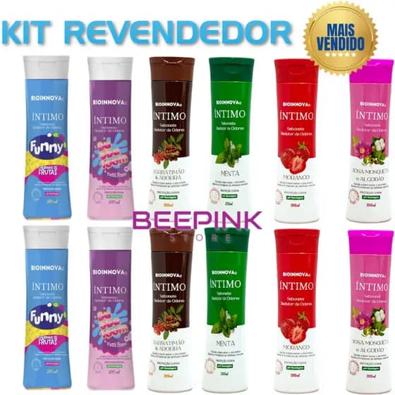 🔥 KIT 12 SABONETE ÍNTIMO – BIOINNOVA ÍNTIMO 🔥 💥 MAIS VENDIDO 💥