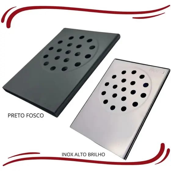 Ralo Escoamento Box De Banheiro Inteligente Aço Inox Pratic