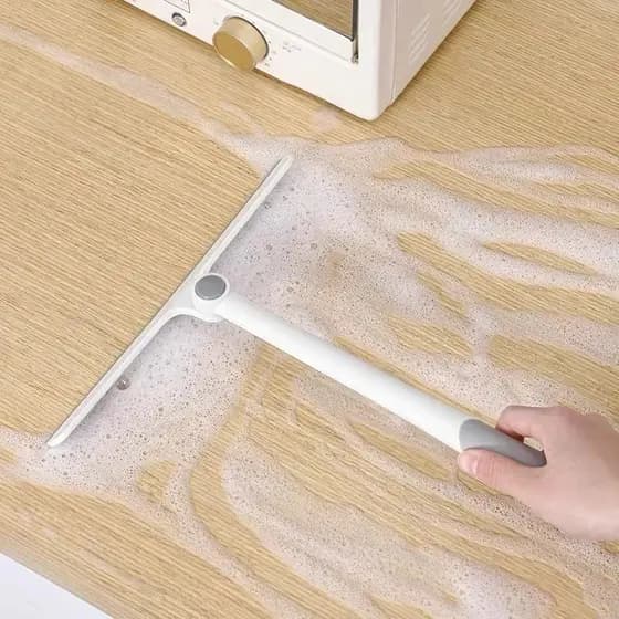Rodo de Pia Limpa Vidro 360 Graus Limpador De Janela Dobrável Para Limpeza Doméstica Silicone