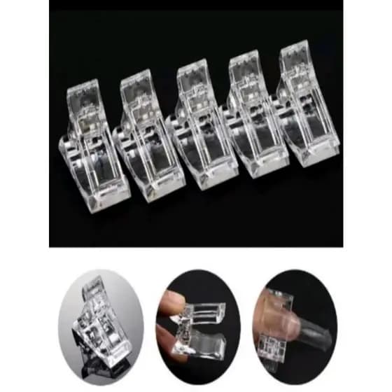 KIT 5 Presilhapara molde F1 polygel poligel presilha para alongamento de unhas nail desing manicure