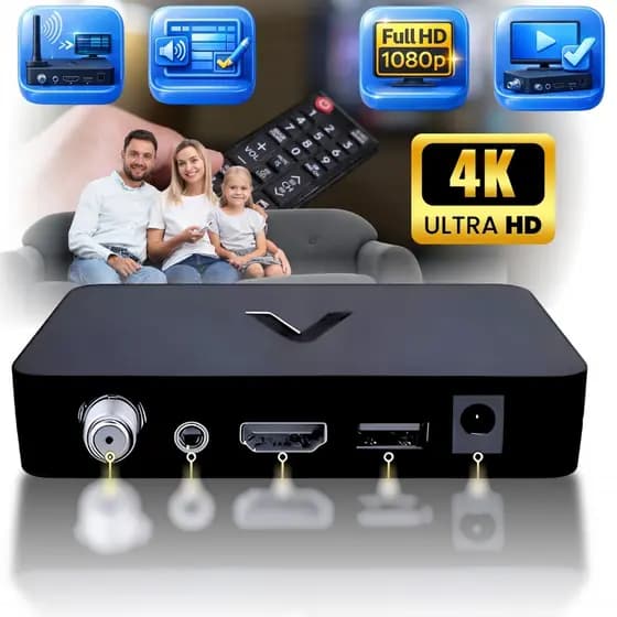 Conversor Digital Aquário DTV-9000 TV de Tudo LCD LED