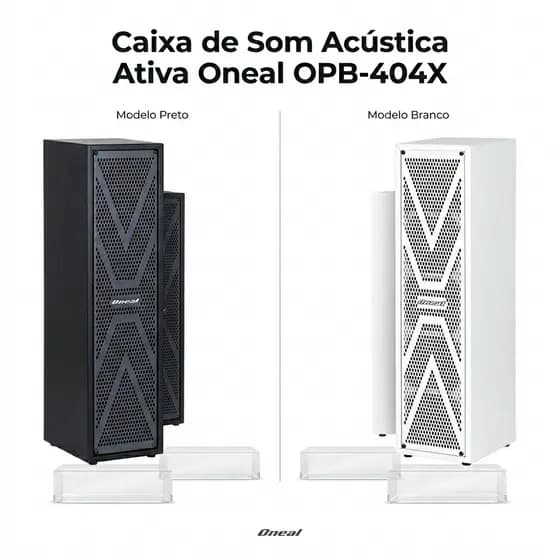 Caixa de Som Acústica Ativa Oneal OPB-404X