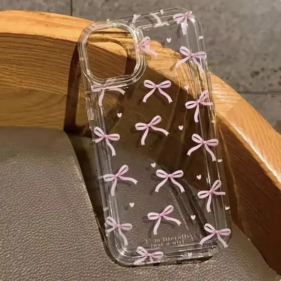 Capa Capinha Para iPhone 17 Air 16 15 14 Plus 13 12 11 Pro Max XR Arco De Silicone Transparente
