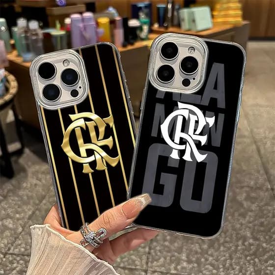 Capinha Capa Para Motorola Moto E13 G10 G15 G22 G24 G34 G35 G53 G54 G60 G75 G84 Dinheiro Anti-Impacto Silicone Flamengo