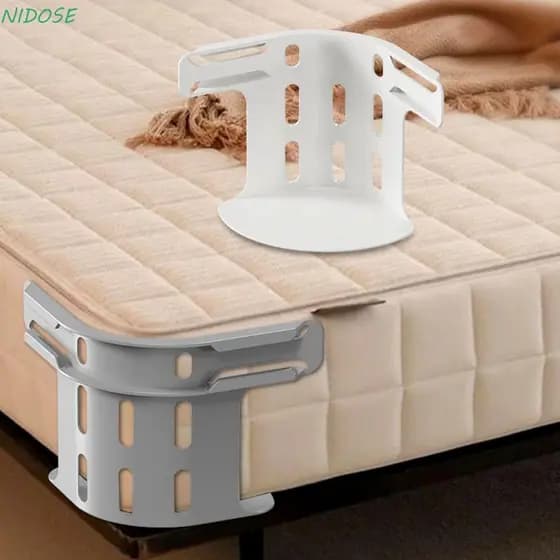 NIDOSE 1/4PCS Suporte Para Lençol De Cama Resistente , Dispositivo De Fixação Ajustável , Clipe De , Anti-Corrida