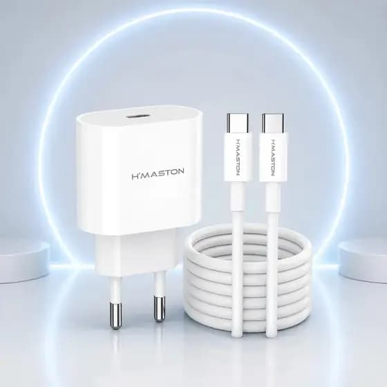 Carregador Turbo Usb-c Cabo Reforçado Para iPhone 15 Samsung