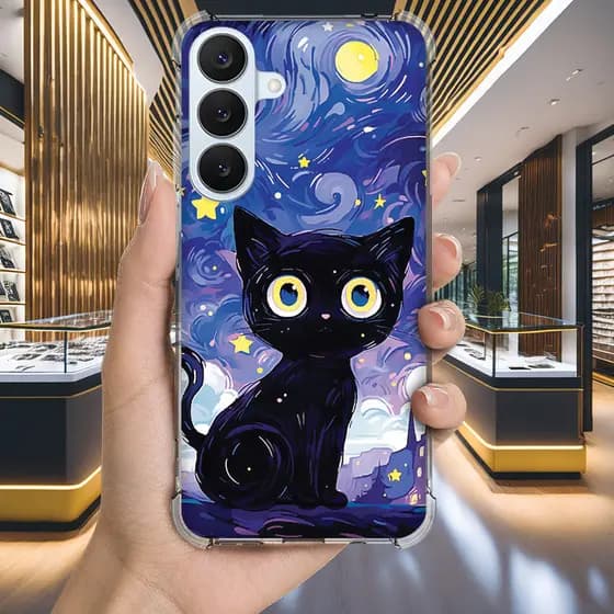 Capa Capinha GALAXY M62 M54 M53 M52 M51 M31 M35 M34 M33 M23 M21S M13 Anti-impacto Personalizada petz gato GATINHO (3348)