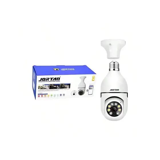 Câmera de Segurança Wi-Fi Inteligente JORTAN JT-8177 Visão Noturna Áudio Bidirecional Proteção IP44