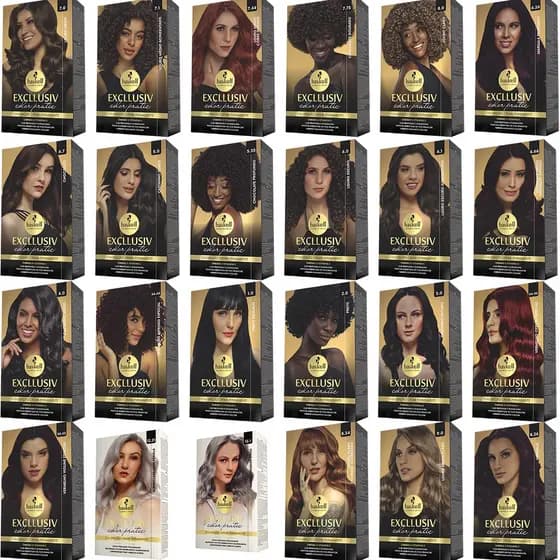 Kit Coloração Haskell Excllusiv Color Pratic Brilho Intenso