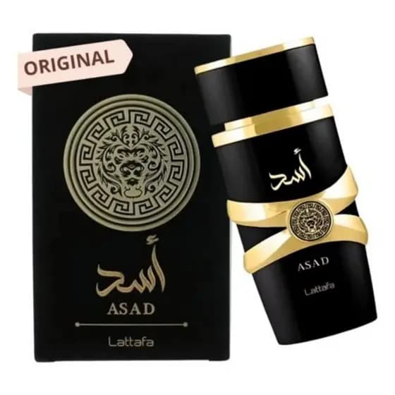 Perfume Árabe Masculino Lattafa Asad 30ml Original Eau de Parfum EDP Importado