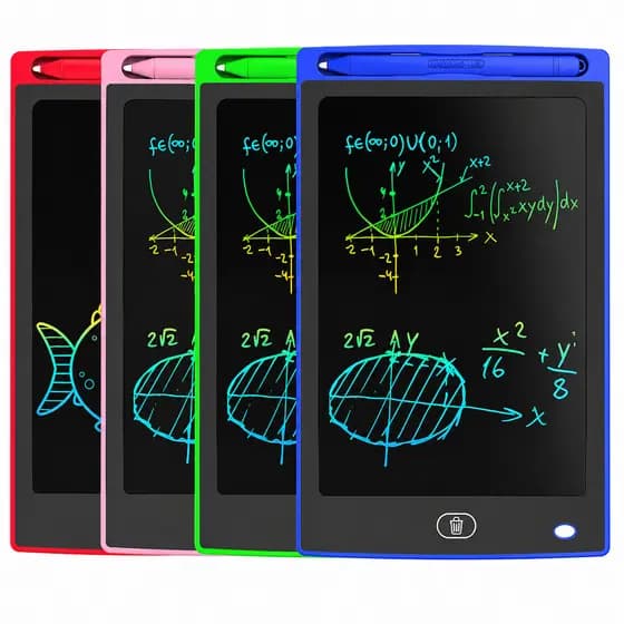 Tablet LCD de Escrita 8.5 Pol Infantil Lousa Digital para Desenho e Anotações