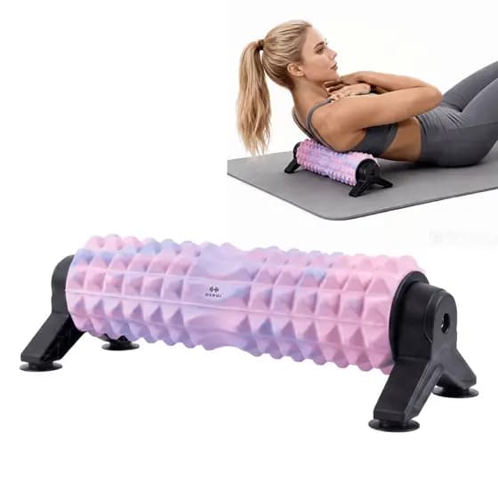 HEROI Uso Doméstico Rolo Massagem Foam Roller Liberação Miofascial Soltura Yog,Rolo de Espuma 3D