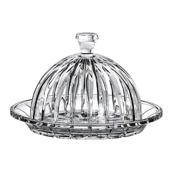 Queijeira Com Tampa Em Cristal Ecológico - Linha Soho L'hermitage