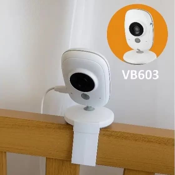 Suporte de Fixação para Babá Eletrônica VB603 - fixação berço universal para todos os berços. 3D de Alta Qualidade