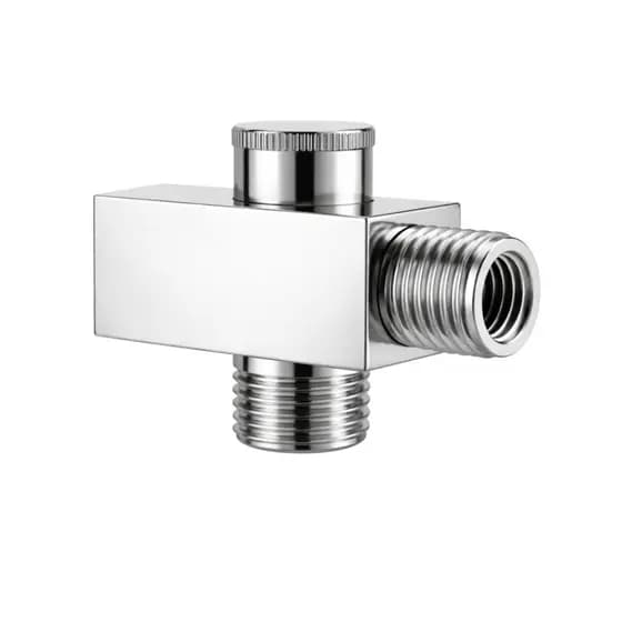 Desviador Ducha Banheiro Válvula De Desvio De Chuveiro Inox Cromado