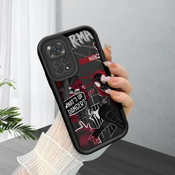 Capa Para Xiaomi Redmi Note 11 11S Capinha De Celular Macio Preto Case 5849 TYB