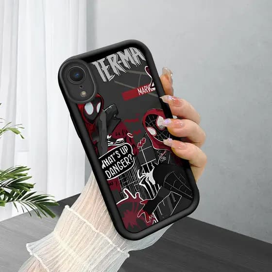 Capa Para iPhone XR Capinha De Celular Macio Preto Case 5849 TYB