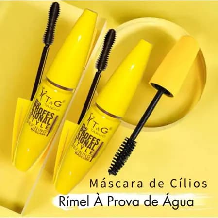 Rímel Máscara de Cílios Colossal/Amarelo T&G Tango PA-6878A