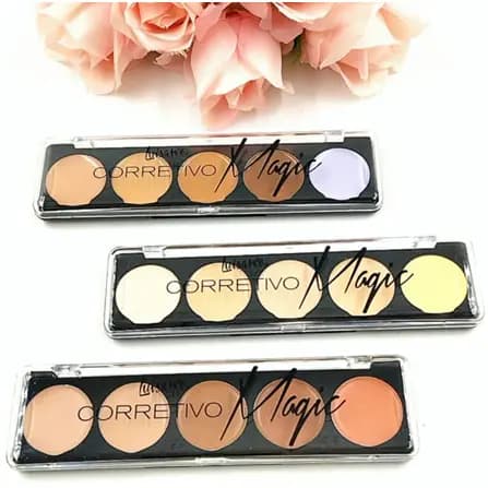 paleta De Corretivo Magic luisance 5 cores--L3098