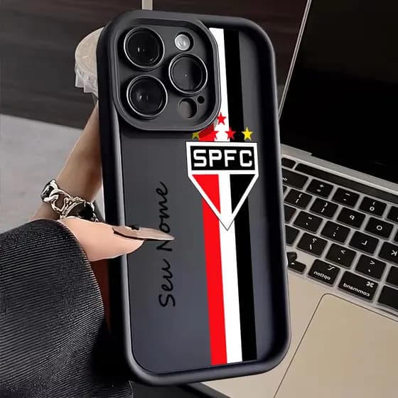 Capinha de celular personalizada Clube de Futebol SPFC Para Motorola Moto G54 G52 G34 G30 G24 G22 G20 G10 Case silicone