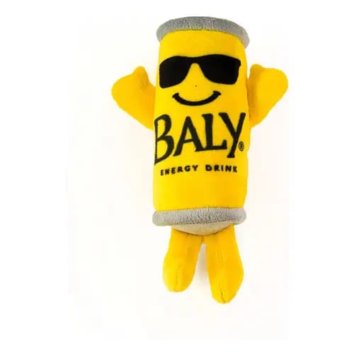 Chaveiro Pelúcia Energito Baly Amarelo