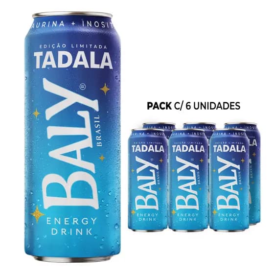 Pack Energético Baly Energy Drink Tadala 473ml
