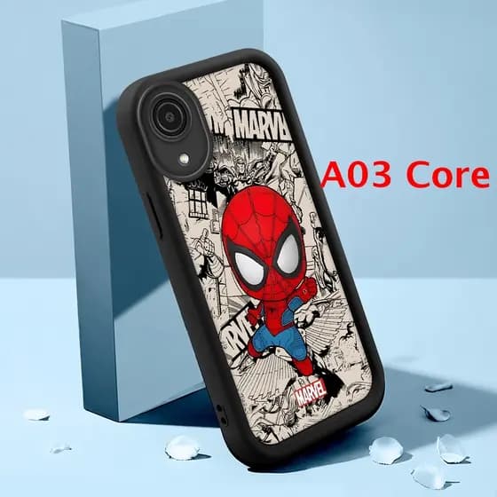 Capinha Para Samsung Galaxy A03 Core Case Normal Capa De Celular Preto Macio Silicone 5110 TYB